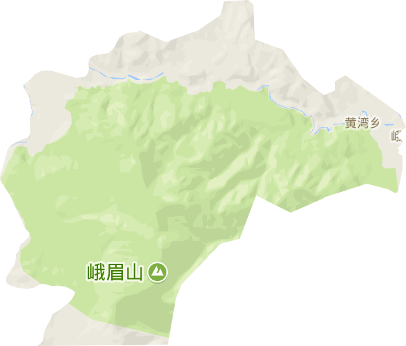黄湾乡电子地图