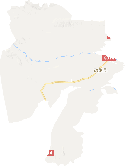 疏附县电子地图
