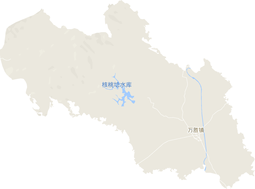 万胜镇电子地图