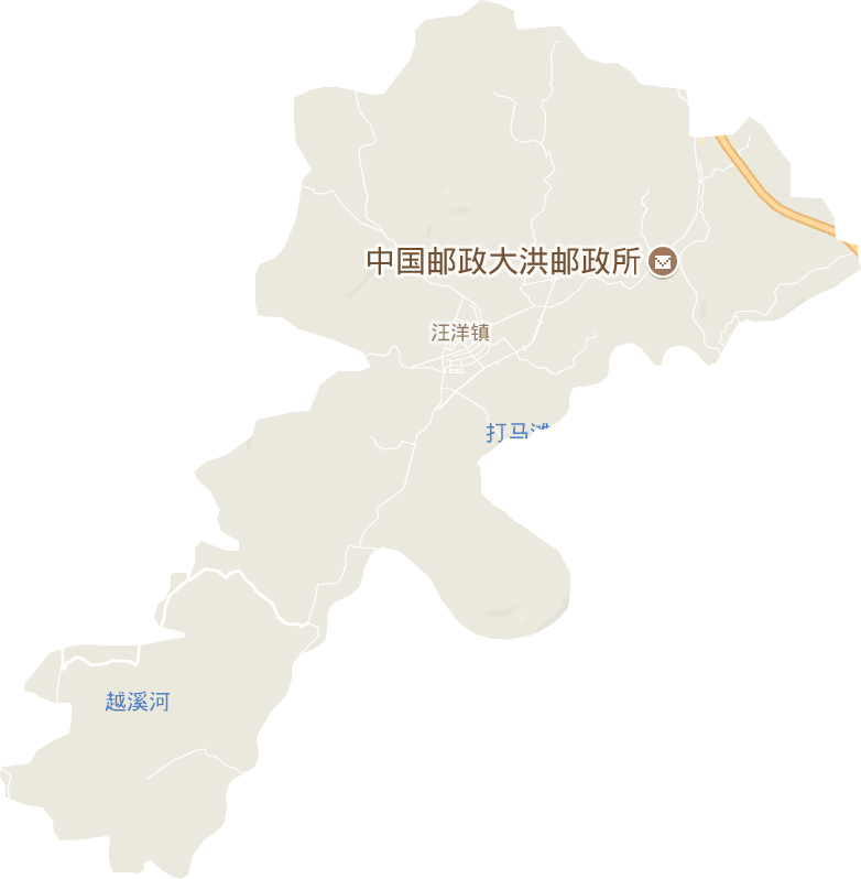 汪洋镇电子地图