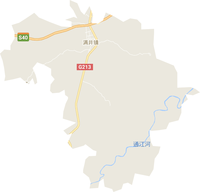 满井镇电子地图