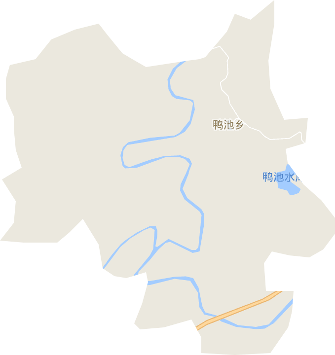 鸭池乡电子地图