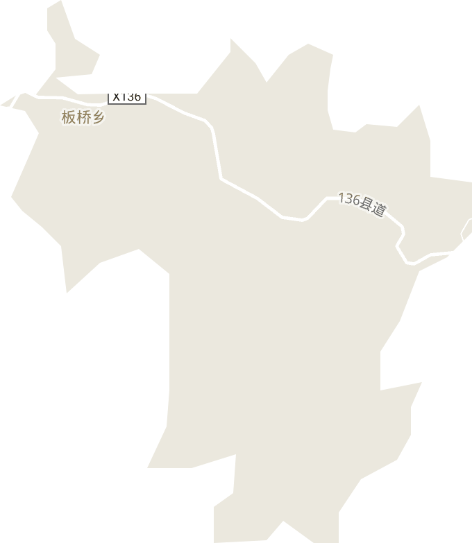 板桥乡电子地图