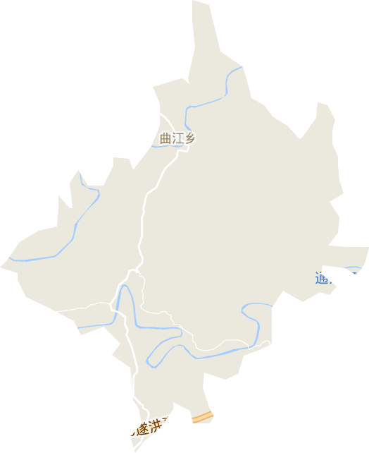 曲江乡电子地图