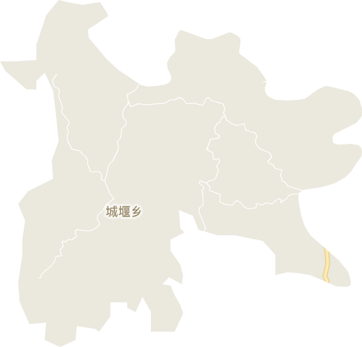 城堰乡电子地图