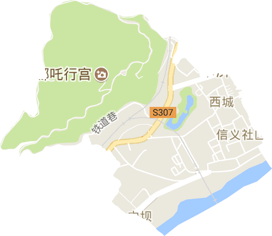 西城街道电子地图