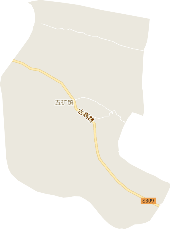 五矿镇电子地图