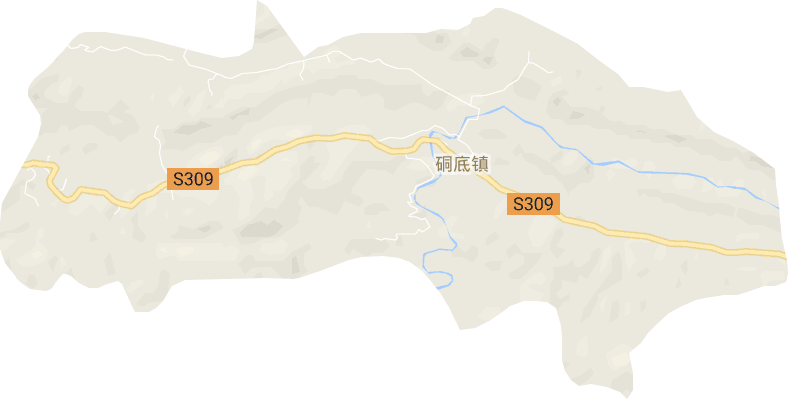 硐底镇电子地图