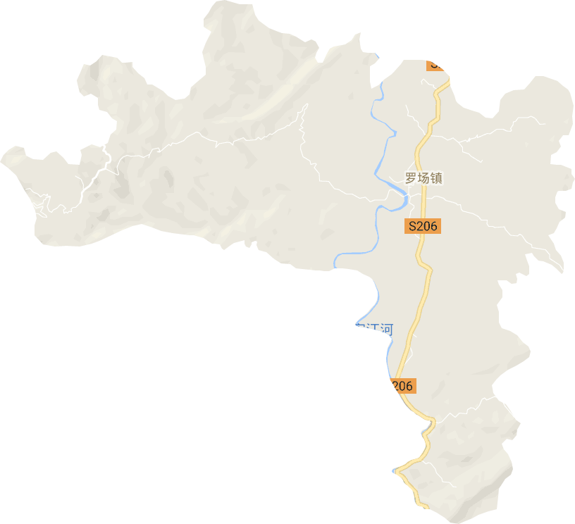 罗场镇电子地图