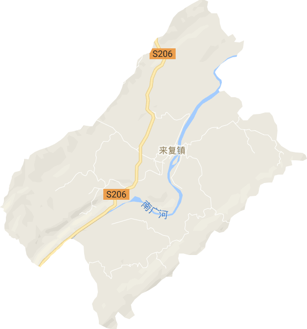 来复镇电子地图