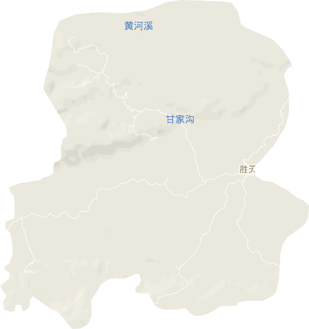 胜天镇电子地图