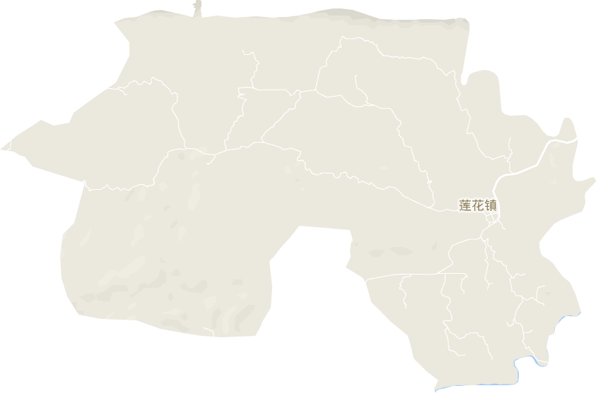 莲花镇电子地图