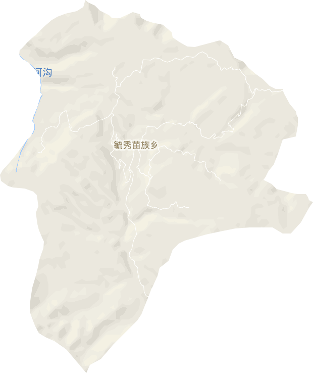 毓秀苗族乡电子地图