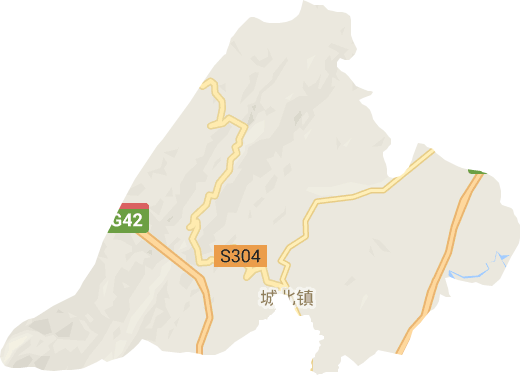 城北镇电子地图