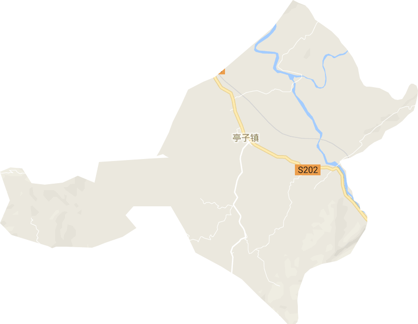 亭子镇电子地图