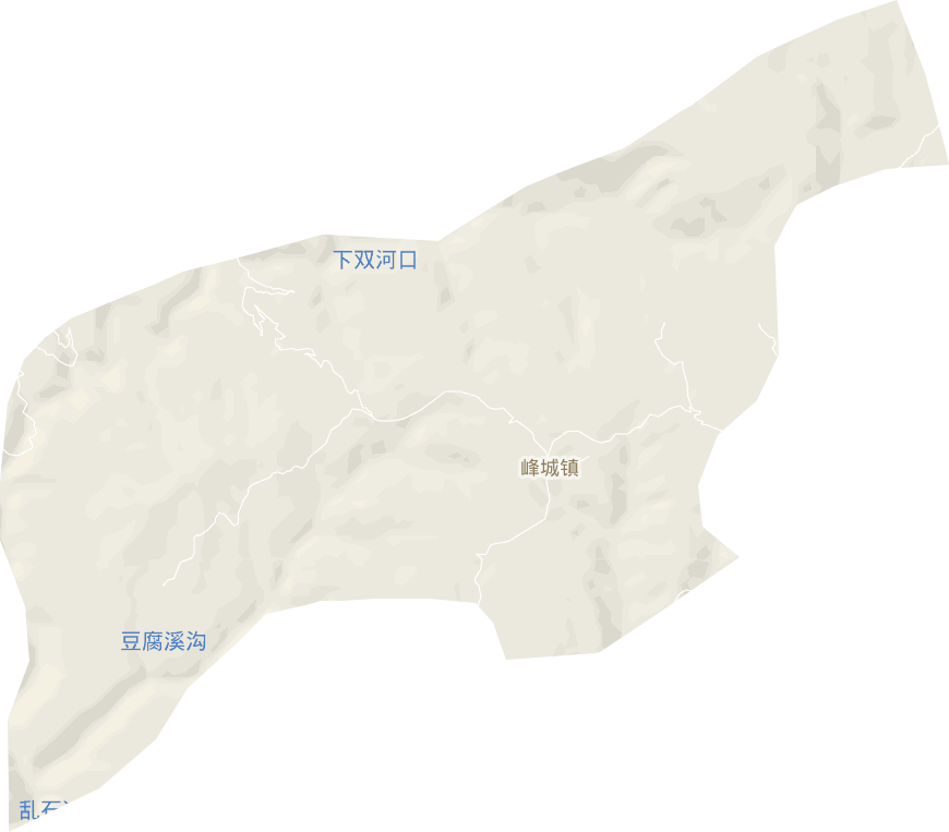 峰城镇电子地图
