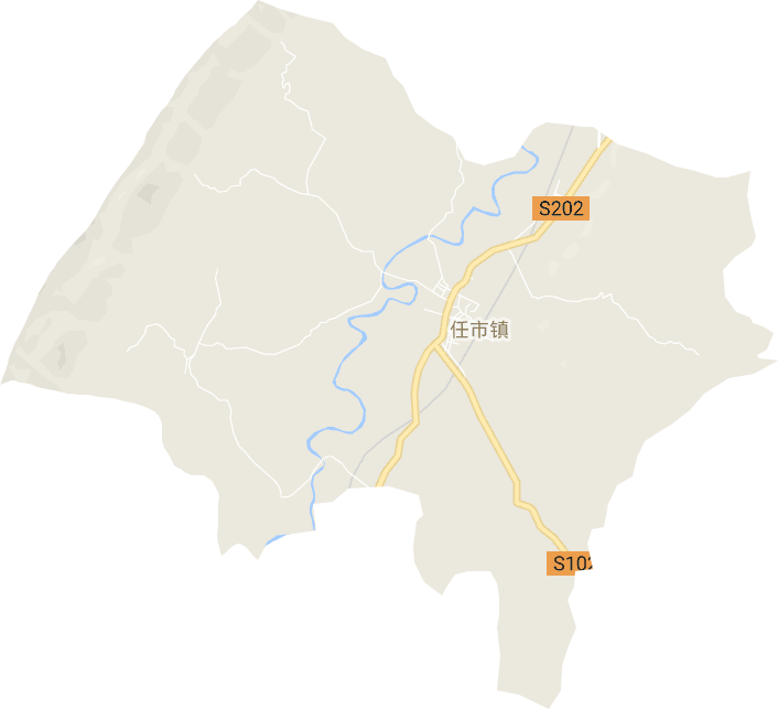 任市镇电子地图