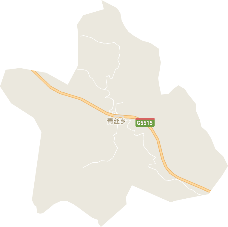 青丝乡电子地图