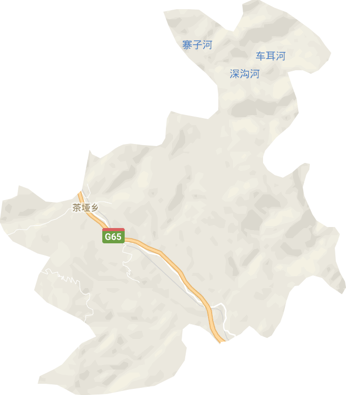 茶垭乡电子地图