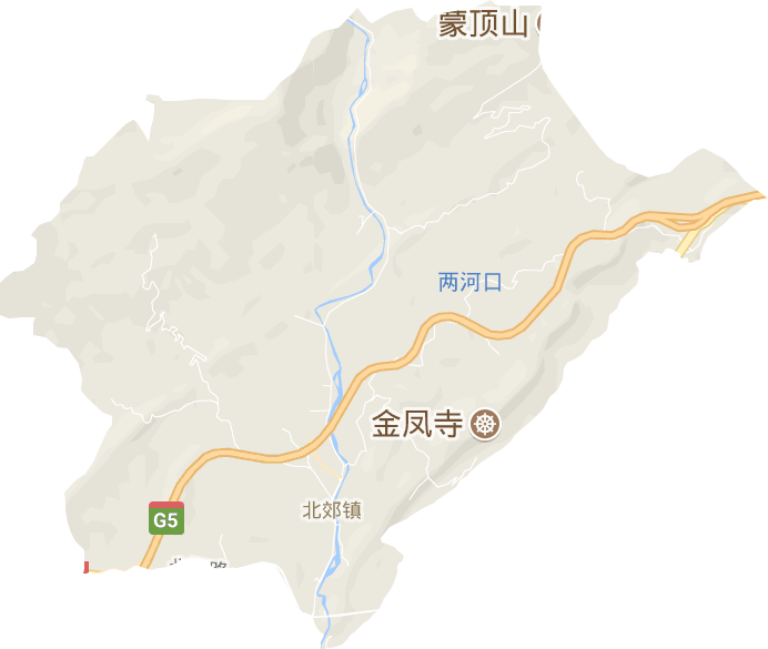 北郊镇电子地图