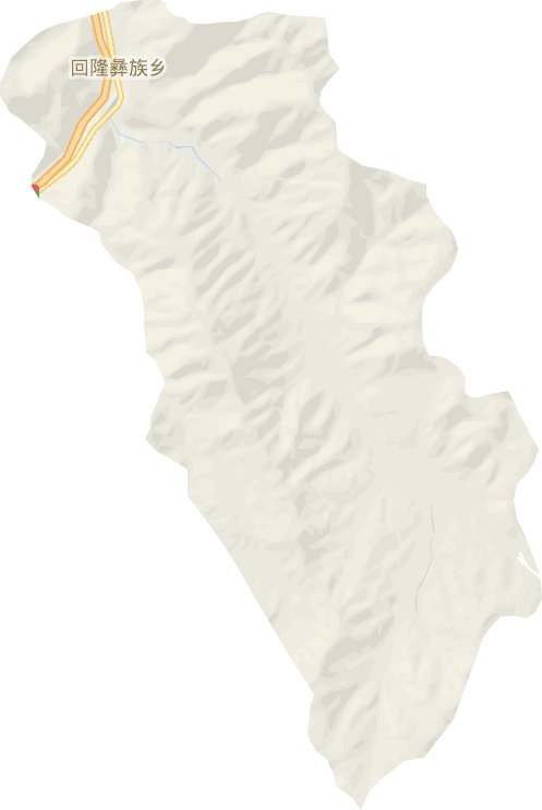 回隆彝族乡电子地图