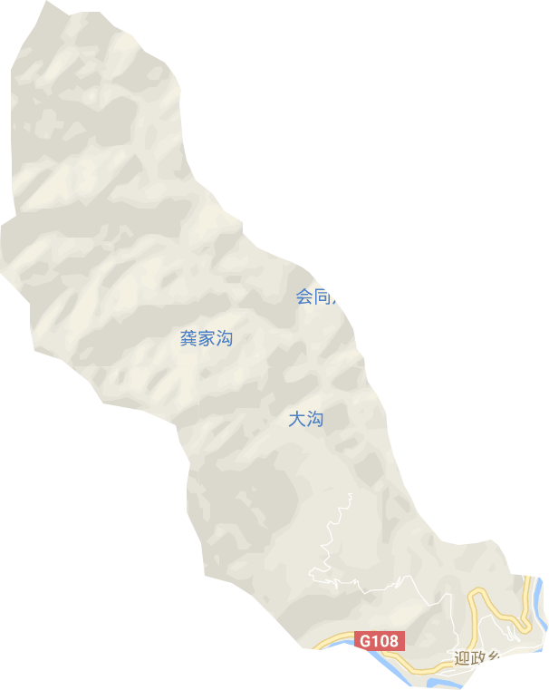迎政乡电子地图