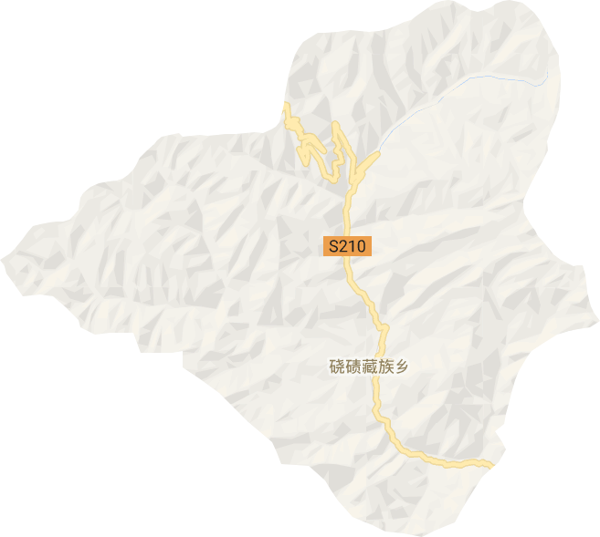 硗碛乡电子地图