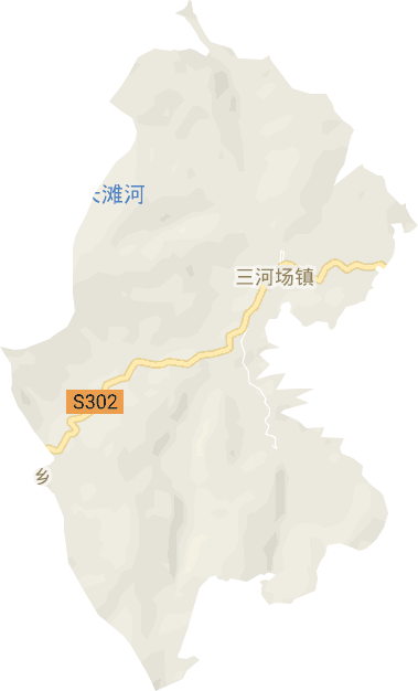 三河场镇电子地图