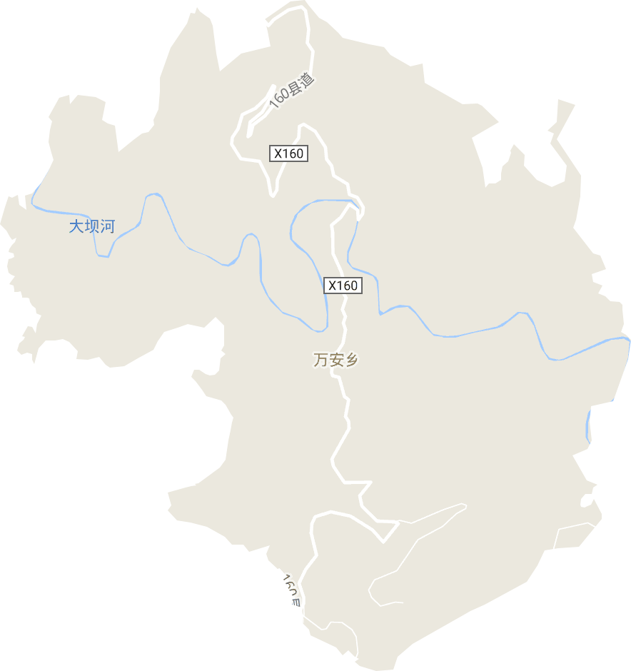 万安乡电子地图