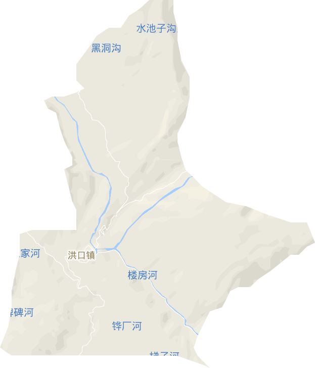 洪口镇电子地图