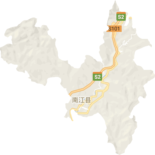 南江镇电子地图