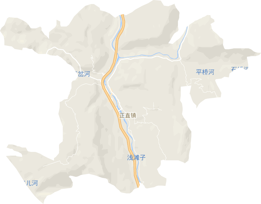 正直镇电子地图