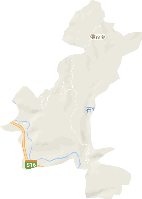侯家乡电子地图
