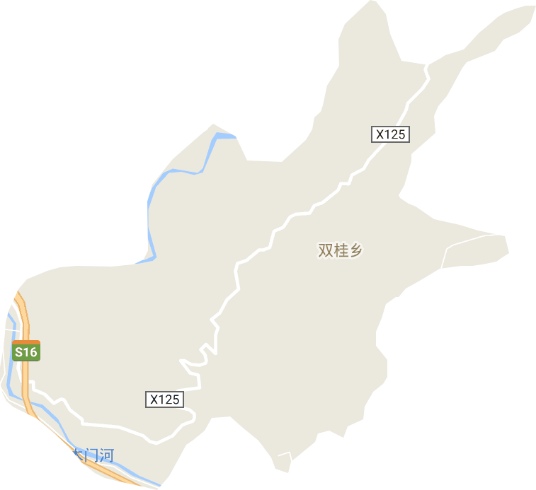 双桂乡电子地图