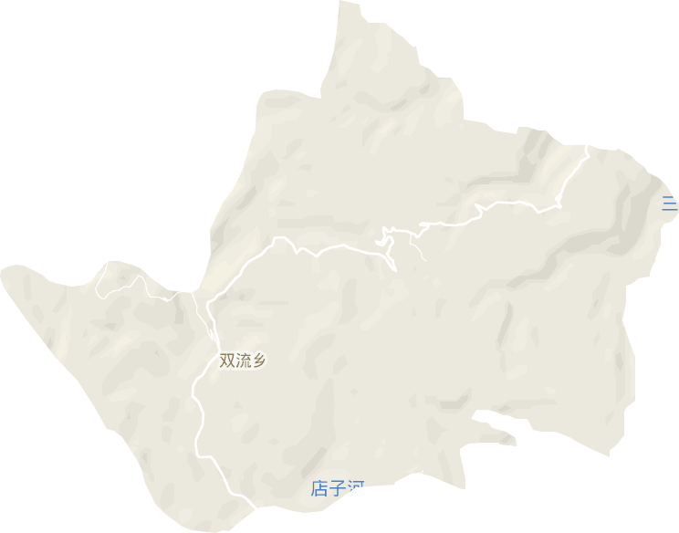 双流乡电子地图
