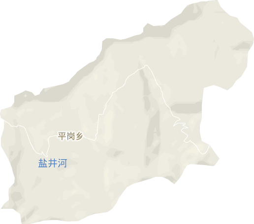 平岗乡电子地图