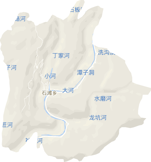 石滩乡电子地图