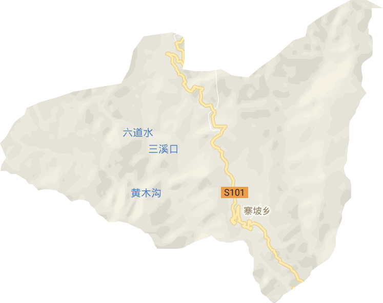 寨坡乡电子地图