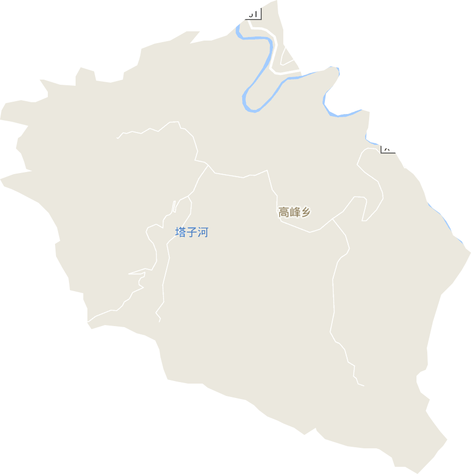 高峰乡电子地图