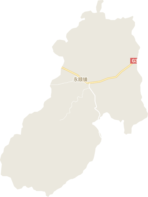 永顺镇电子地图