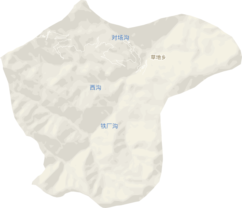草地乡电子地图