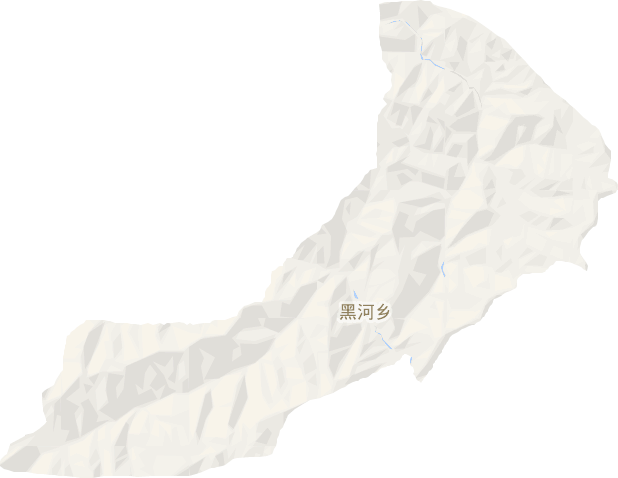 黑河乡电子地图