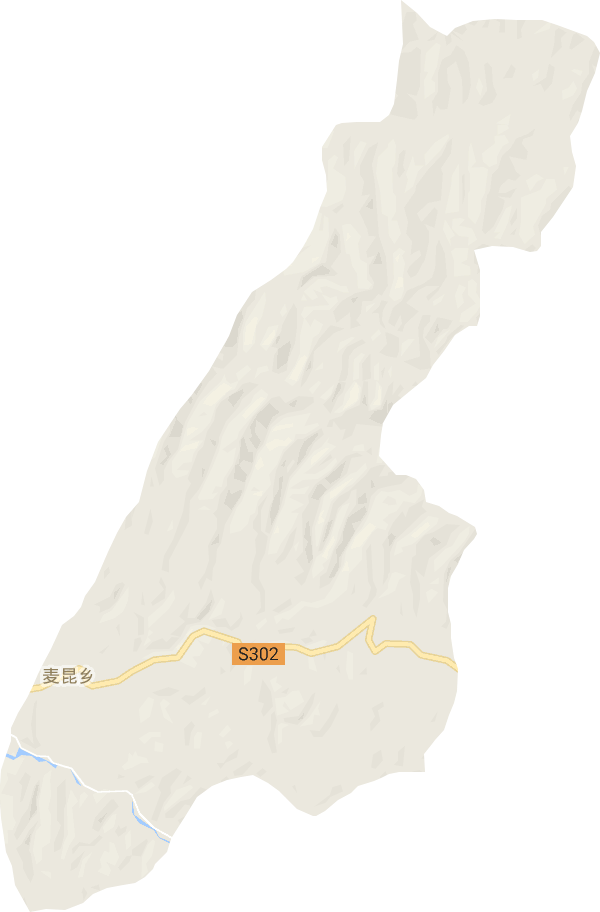 麦昆乡电子地图