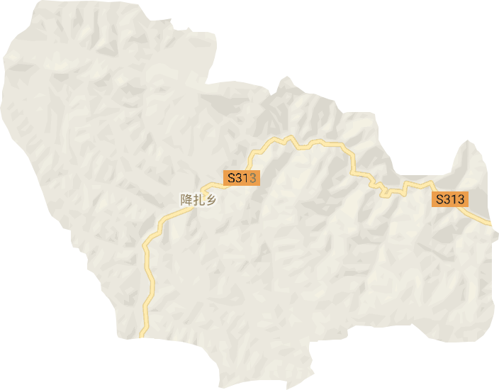 降扎乡电子地图