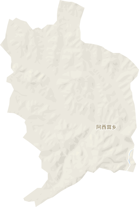阿西茸乡电子地图
