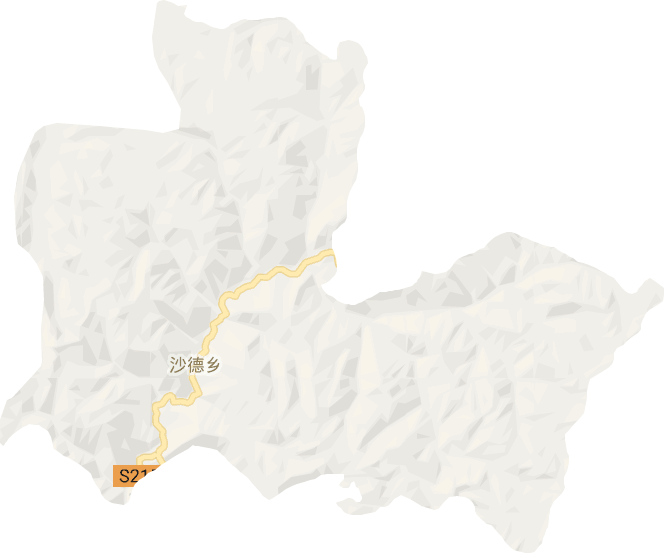 沙德镇电子地图