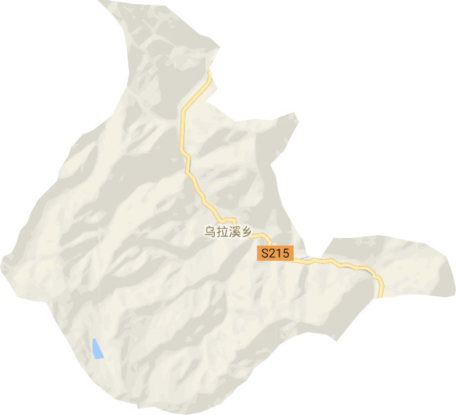 乌拉溪乡电子地图