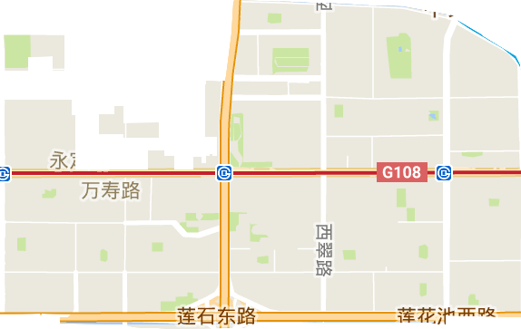 万寿路街道电子地图