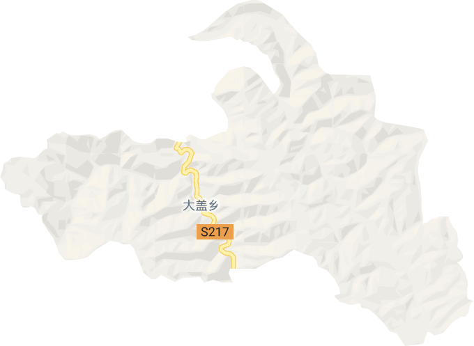 大盖乡电子地图