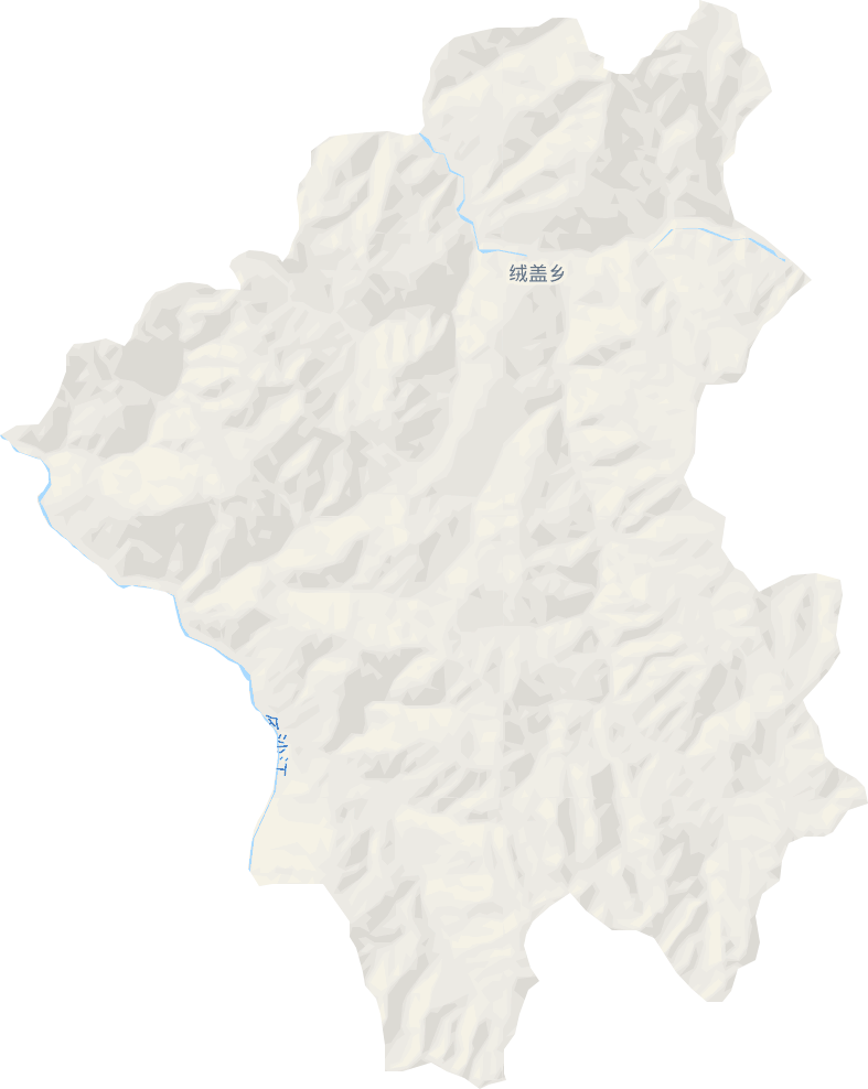 绒盖乡电子地图
